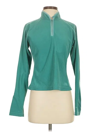 Pre-owned The North Face Track Jacket In Green