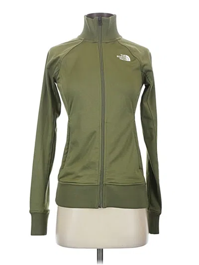Pre-owned The North Face Track Jacket In Green