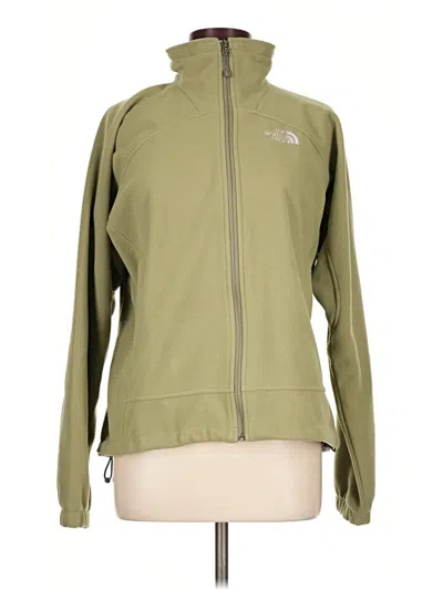 Pre-owned The North Face Track Jacket In Green