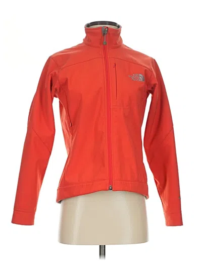 Pre-owned The North Face Track Jacket In Orange
