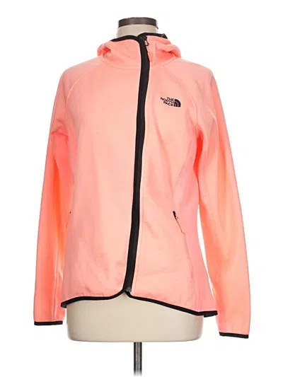 Pre-owned The North Face Track Jacket In Orange