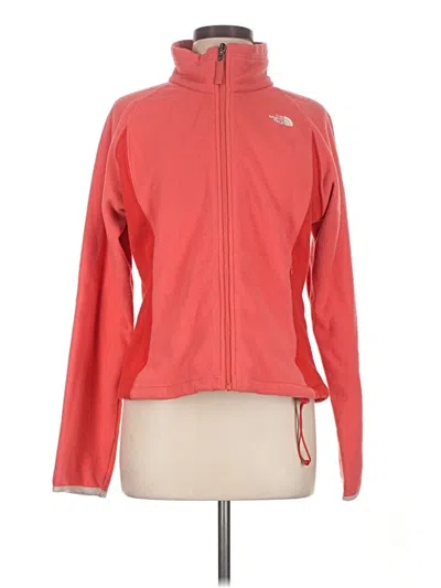 Pre-owned The North Face Track Jacket In Orange