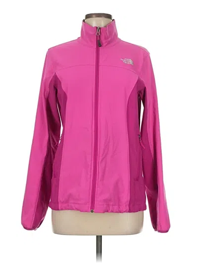 Pre-owned The North Face Track Jacket In Pink