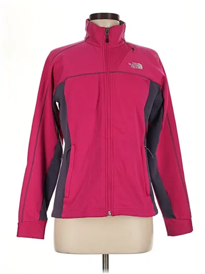 Pre-owned The North Face Track Jacket In Pink