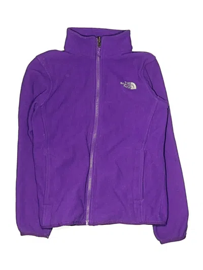 Pre-owned The North Face Kids' Track Jacket In Purple
