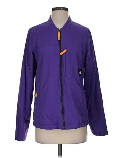 Pre-owned The North Face Track Jacket In Purple