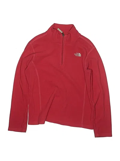 Pre-owned The North Face Kids' Track Jacket In Red