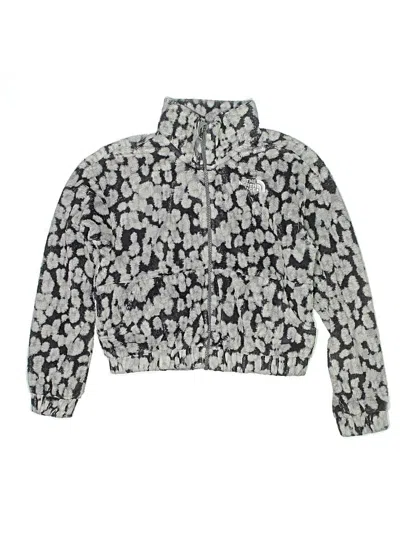 Pre-owned The North Face Kids' Track Jacket In Silver