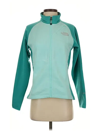 Pre-owned The North Face Track Jacket In Teal