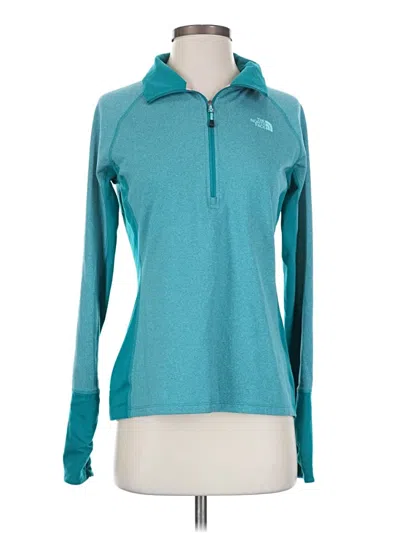 Pre-owned The North Face Track Jacket In Teal