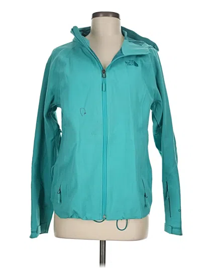 Pre-owned The North Face Track Jacket In Teal