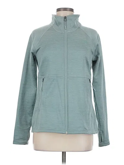 Pre-owned The North Face Track Jacket In Teal