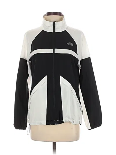 Pre-owned The North Face Track Jacket In White