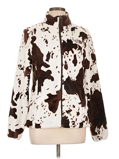Pre-owned The North Face Track Jacket In White