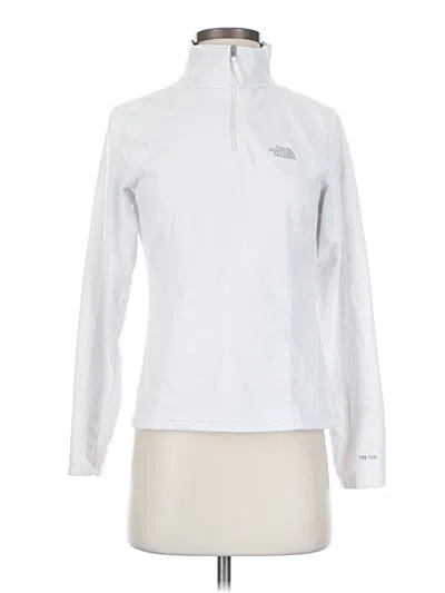Pre-owned The North Face Track Jacket In White