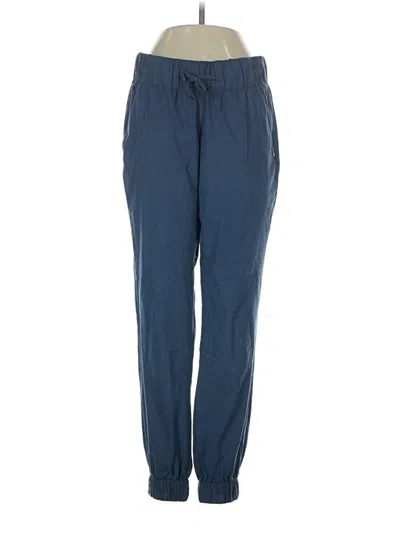 Pre-owned The North Face Track Pants In Blue