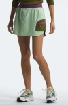 The North Face Trailwear Okt Long Haul Skort In Misty Sage/ Forest Olive