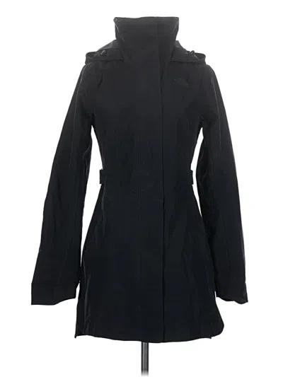 Pre-owned The North Face Trenchcoat In Black
