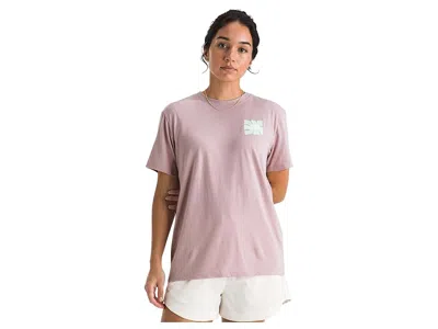 The North Face Tri-blend Sun Cutie Short Sleeve T-shirts In Pink