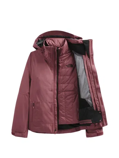 The North Face Triclimate Hooded Jacket In Pink