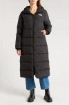 The North Face Nuptse Hooded Puffer Coat In Tnf Black