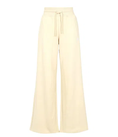 The North Face Trousers Light Beige In Yellow
