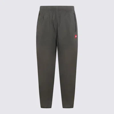 The North Face Zip Logo-patch Trousers In Gray
