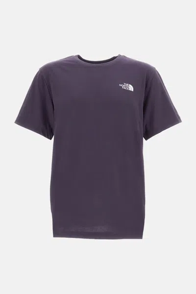 The North Face T-shirt Evolution Nse Box In Purple