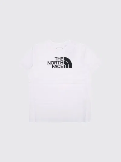 The North Face Teen Evolution Half Dome Ss Tee In White
