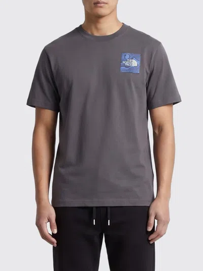 The North Face Mountain Scape Relaced Short Sleeve In Gray
