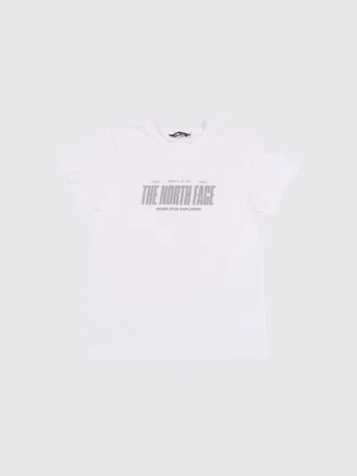 The North Face T-shirt Kids  In White