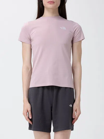 The North Face T-shirt Woman In Pink