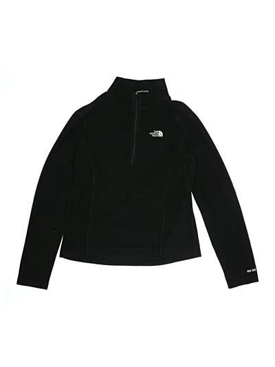 Pre-owned The North Face Kids' Turtleneck Sweater In Black