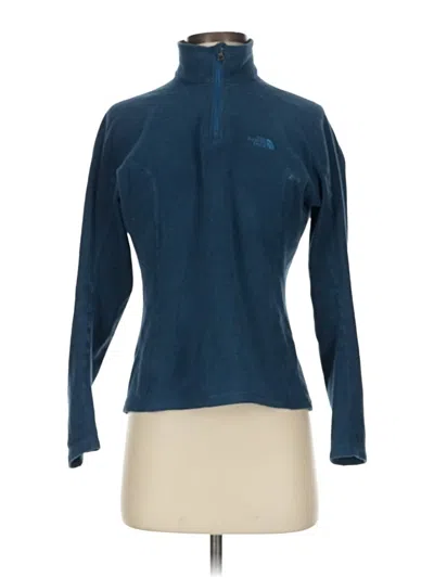 Pre-owned The North Face Turtleneck Sweater In Blue