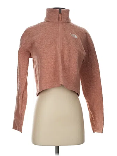Pre-owned The North Face Turtleneck Sweater In Brown