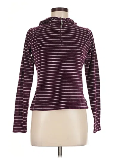 Pre-owned The North Face Turtleneck Sweater In Burgundy