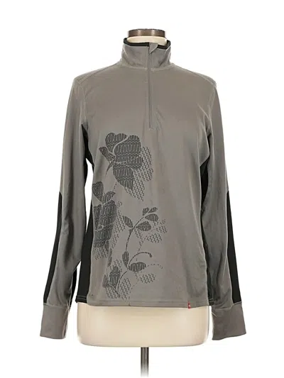 Pre-owned The North Face Turtleneck Sweater In Gray