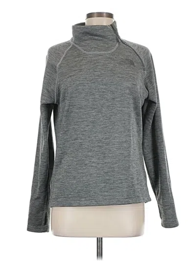 Pre-owned The North Face Turtleneck Sweater In Gray