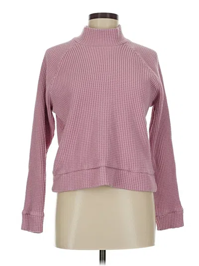 Pre-owned The North Face Turtleneck Sweater In Pink