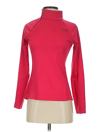 Pre-owned The North Face Turtleneck Sweater In Red