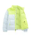 The North Face Two-tone Logo-print Puffer Jacket In Multi