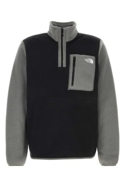 The North Face Two Tone Pile Yumiori Sweatshirt In Multi