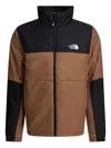 The North Face Gosei Logo Print Puffer Jacket In Brown