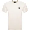 The North Face U Flower T Shirt Dune White In White