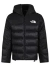 The North Face Puffa Jacket With Hooded Design And Quilted Pattern In Black