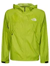 The North Face Elastic Cuffs Hooded Design Side Zip Pockets In Green