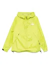 The North Face Elastic Cuffs Hooded Design Side Zip Pockets In Green