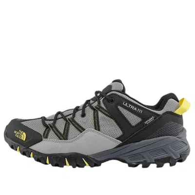 The North Face Ultra 111 Waterproof Trail Hiking Shoes 'grey' In Gray