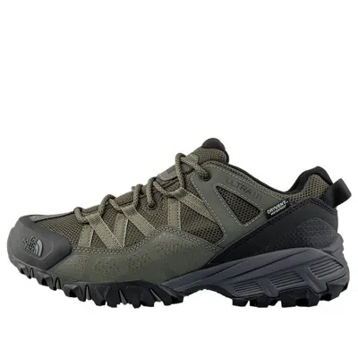The North Face Ultra 111 Waterproof Trail Hiking Shoes 'olive Green' In Multi