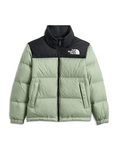 The North Face Unisex 1996 Retro Nuptse Down Jacket - Big Kid In Green
